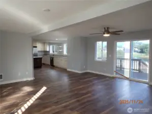 Great Room To Kitchen