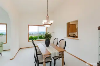 Dining Room also with a view