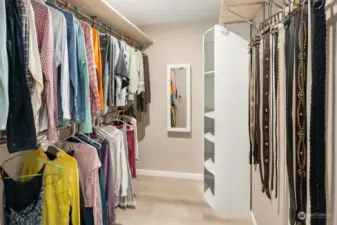 Walk-in-closet to the Primary Suite