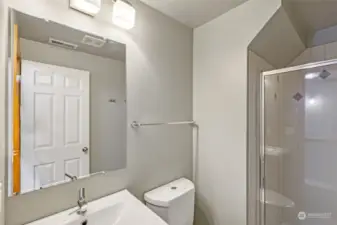 2nd floor 3/4 bath.