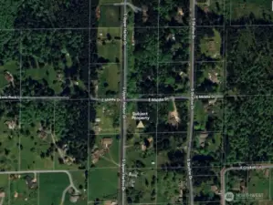 Property Lines are approximate only - shown for example and not guaranteed to be accurate.