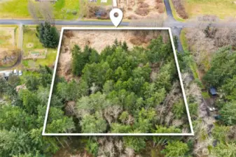 Property Lines are approximate only - shown for example and not guaranteed to be accurate.
