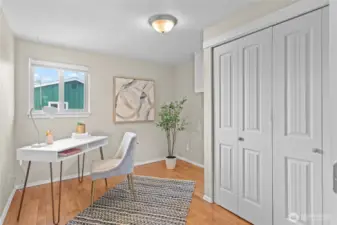 Main Floor Bedroom / Office