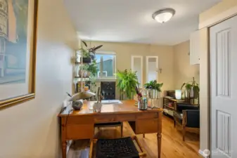 Bedroom 1 - used as an office space