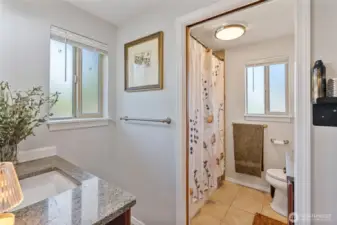 Main floor full bath