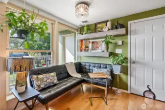 Imagine coffee and a good book in this corner