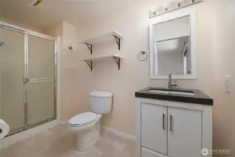 Ensuite 3/4 bath.