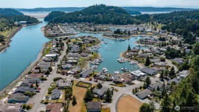 The Shelter Bay Community nestled in the beautiful PNW.