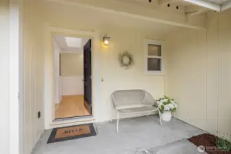 Charming entry