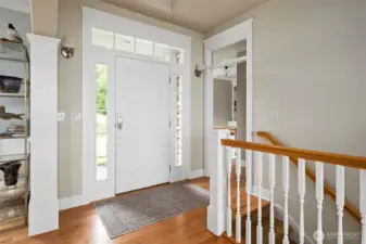 Entry into the main level living space.