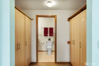 Master bathroom.