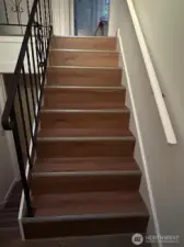 Front entrance stairway