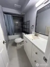 Downstairs - full bath