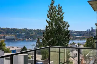 view from private deck