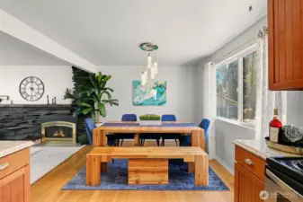 Dinning off of Kitchen and Living Room