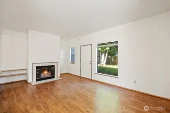 Backyard patio access & 2nd egress *This is a representation of layout, actual units may have a different level of finishes.