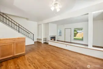 Backyard patio access & 2nd egress