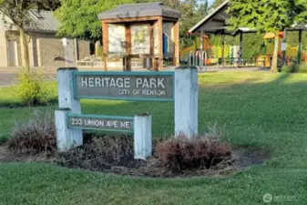 Just down the street from Heritage Park