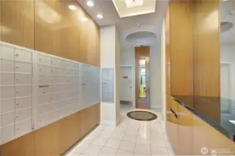 Mail and Parcel Area