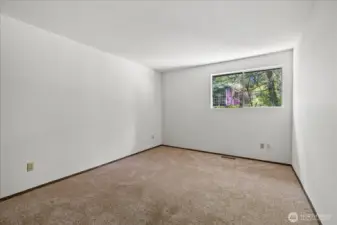 One of 3 upstairs bedrooms