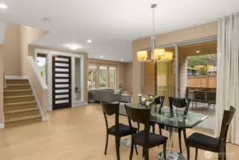 Open floorplan on main level