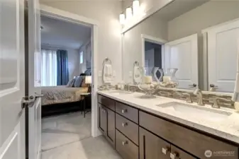 Jack and Jill full bath