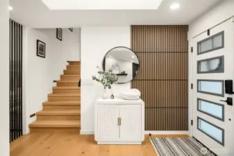 New 5/8” engineered oak flooring throughout