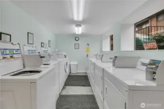 Laundry Area in building A