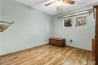 ~Bedroom 2 has New LVP Water & Scratch Resistant Flooring~