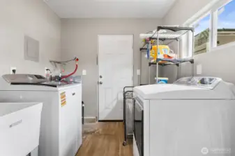 ~Washer/Dryer & Utility Sink~
