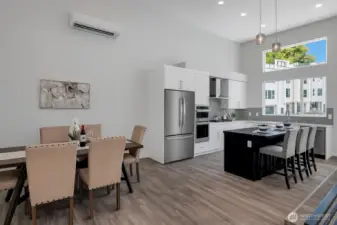 Open & Bright Kitchen