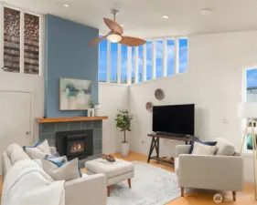 Great room ready for company
