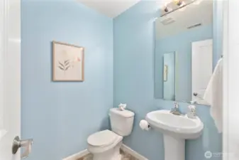 Powder room.