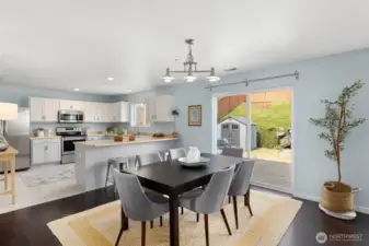 Dining area.
