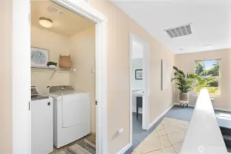 Laundry Area.