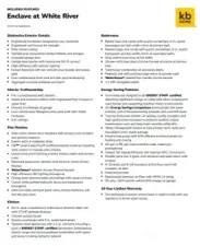 Included Features