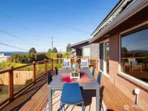 Enjoy summer BBQ’s on this spacious deck.