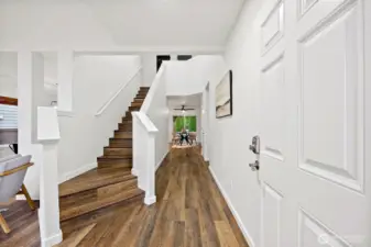 Large inviting entry