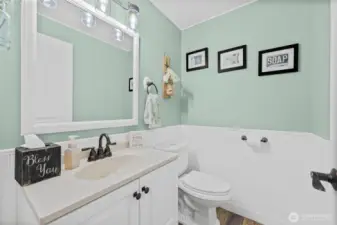 Powder Room in main floor