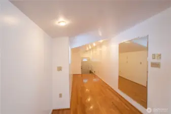 Front Door and Coat closet