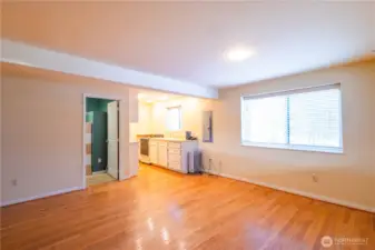 Living area downstairs