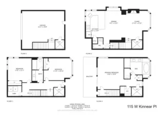 Floorplan: 115 W Kinnear Place