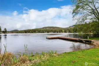 Tahuya Lake Community Club waterfront