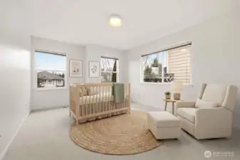 Versatile fourth bedroom ideal for family, office, or creative space