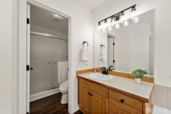 Primary bathroom shower