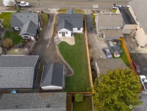 There is parking along the street, in the garage and off-street parking too.