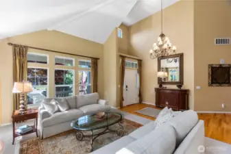 Your guests will immediately feel welcome when entering your home.