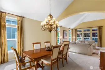 You will want to linger after meals in this elegant space.