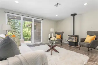 Upstairs Living Room
