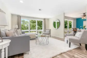 Upstairs Living Room